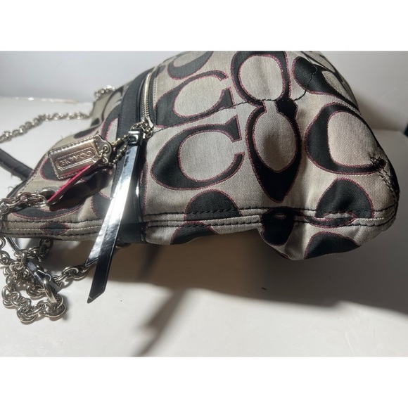 Coach Signature Tote Bag - Black and Gray - Picture 5 of 8